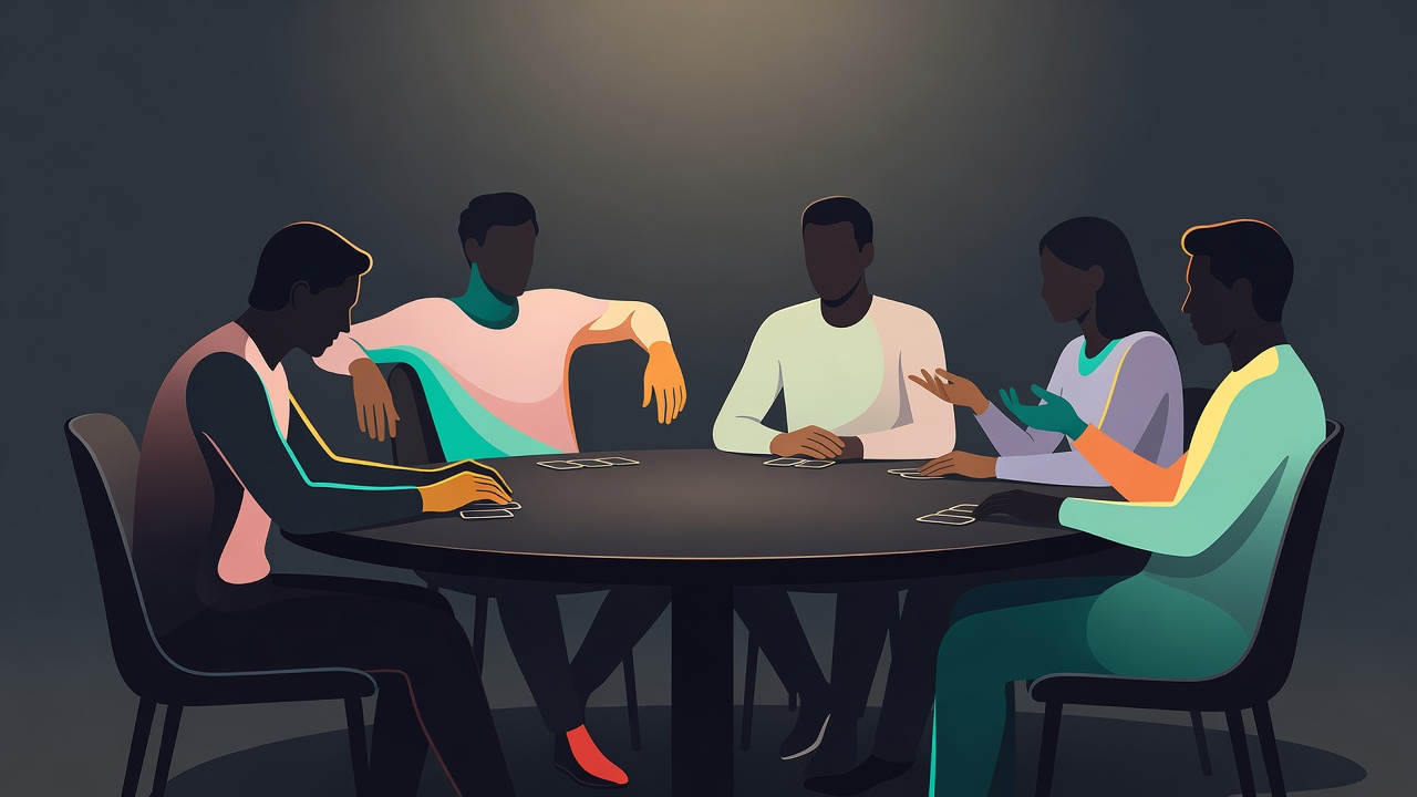 Todo grupo de jogo tem estes cinco papéis de personalidade