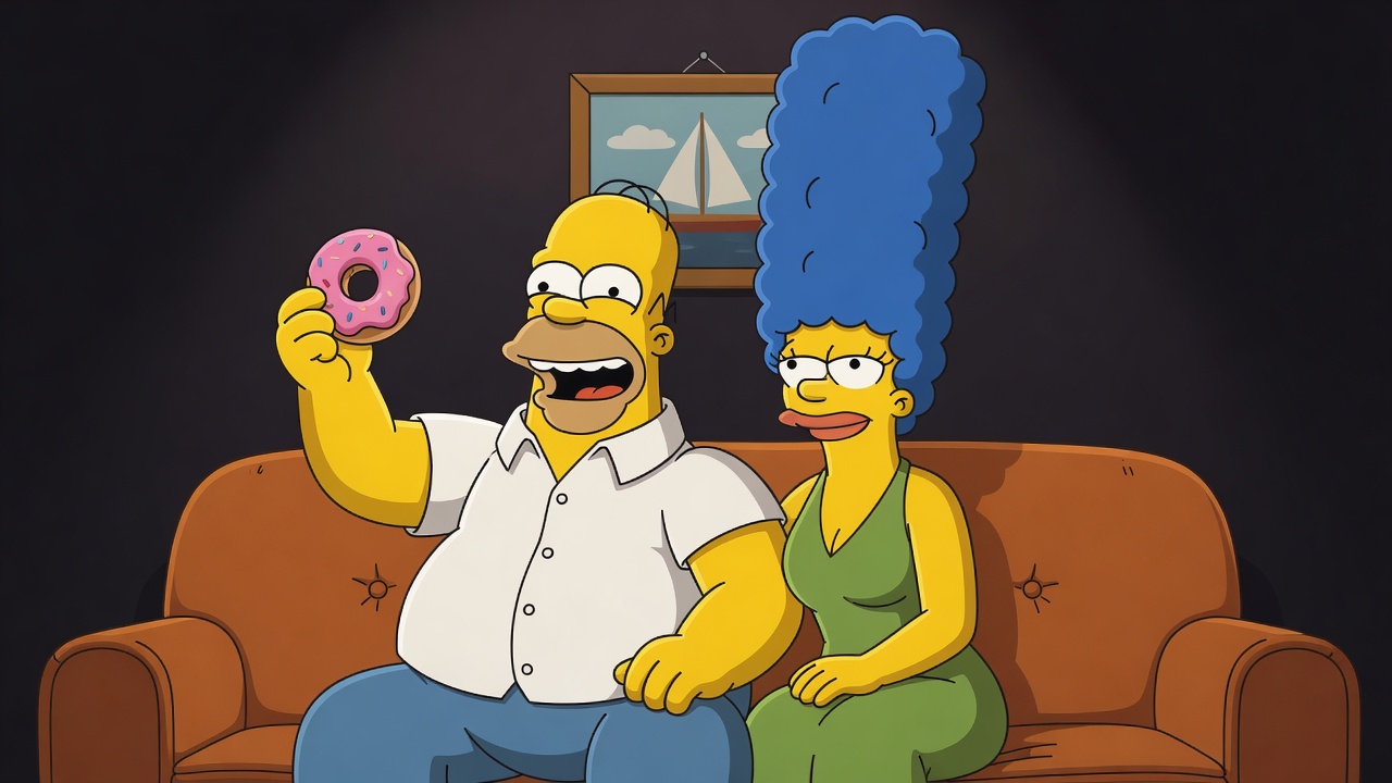 Perfil de Compatibilidade OCEAN de Homer e Marge