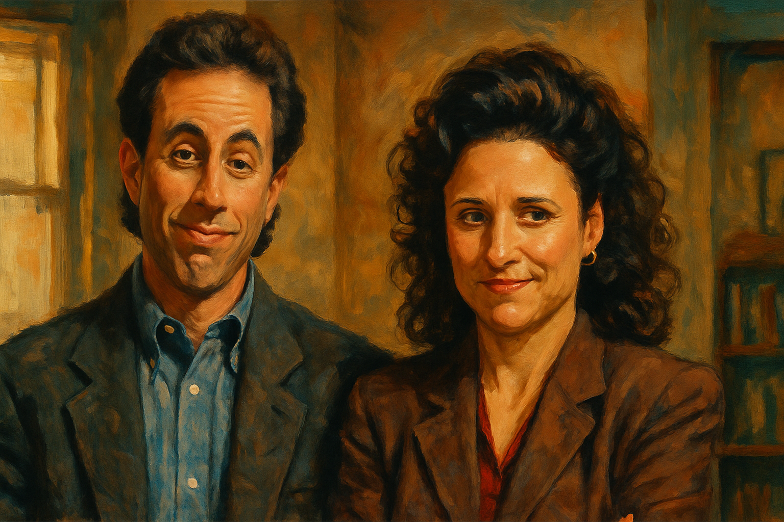 Perfil de Compatibilidade OCEAN de Jerry e Elaine