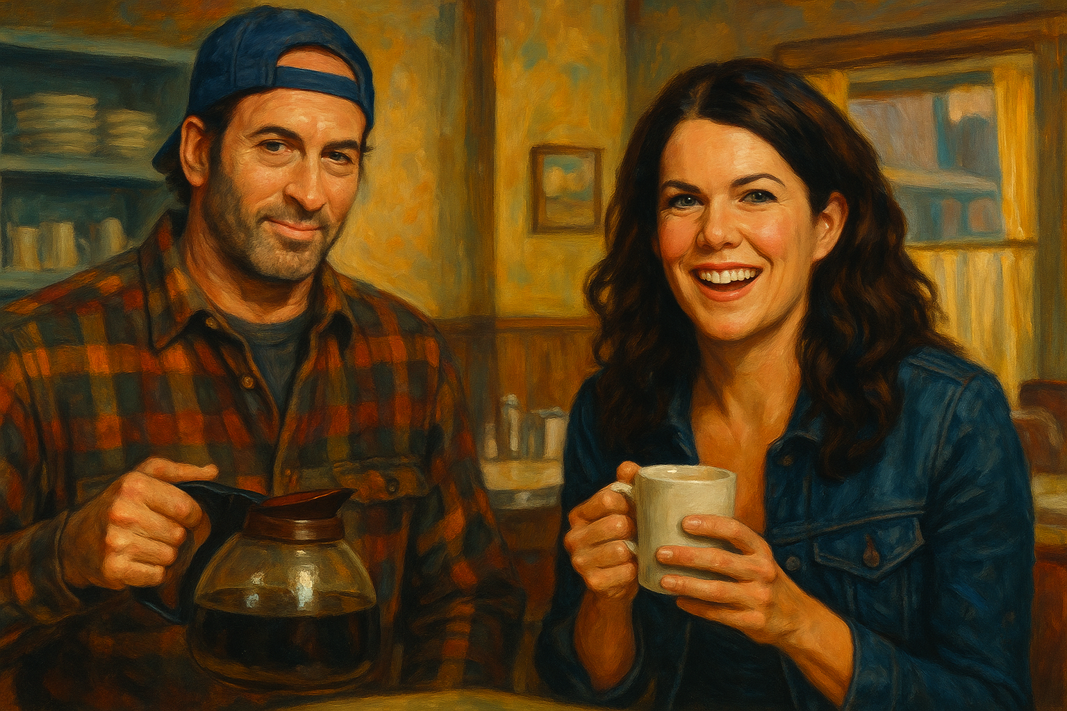Perfil de Compatibilidade OCEAN de Luke e Lorelai
