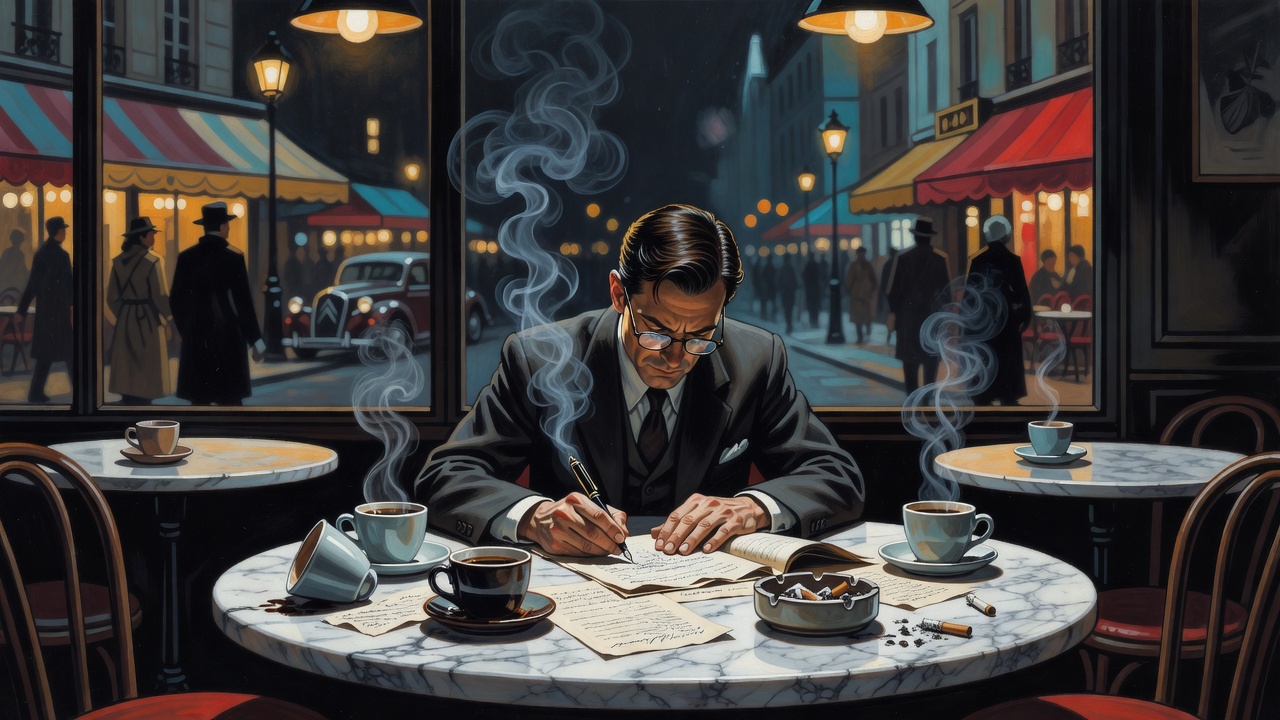 O Perfil OCEAN de Jean-Paul Sartre
